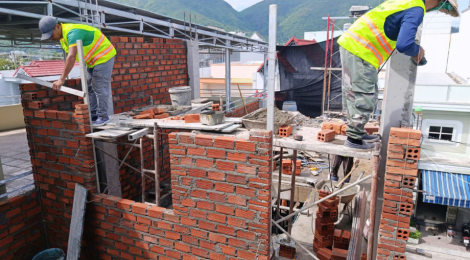 CẬP NHẬT TIẾN ĐỘ THI CÔNG: DỰ ÁN NHÀ PHỐ CHỊ LINH NHA TRANG