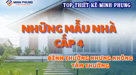 TỔNG HỢP MẪU THIẾT KẾ NHÀ CẤP 4 HIỆN ĐẠI