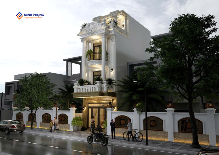 Giá: 2,4 tỷ  Diện tích: 7x18m  Công năng: 4 phòng ngủ, 4 WC