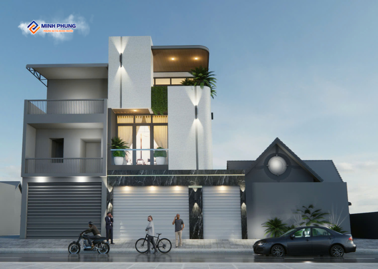 Giá: 2,8 tỷ  Diện tích: 8x18m   Công năng: 5 phòng ngủ, 5WC