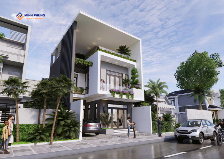 Giá: 1,2 tỷ  Diện tích: 7x20m  Công năng: 4 phòng ngủ, 5 WC