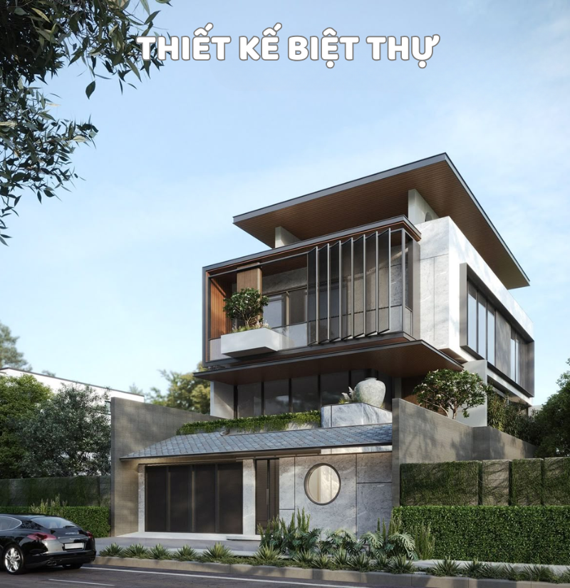 Mẫu thiết kế biệt thự