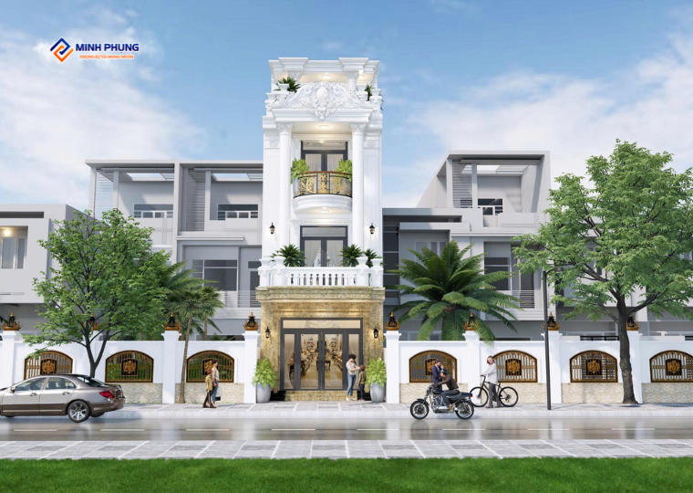 Giá: 1,68 tỷ   Diện tích: 6x18m   Công năng: 4 phòng ngủ, 4 WC, 1 phòng thờ