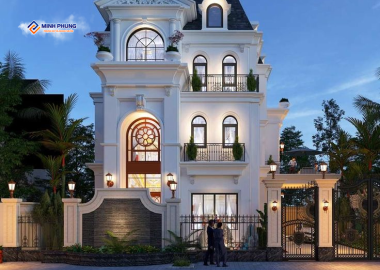 Giá: 4,1 tỷ  Diện tích: 10x15m  Công năng: 6 phòng ngủ Master, 6 WC