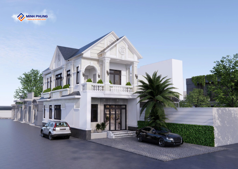 Giá: 1,3 tỷ  Diện tích: 9x15m  Công năng: 4 phòng ngủ, 4 WC, 1 ban công