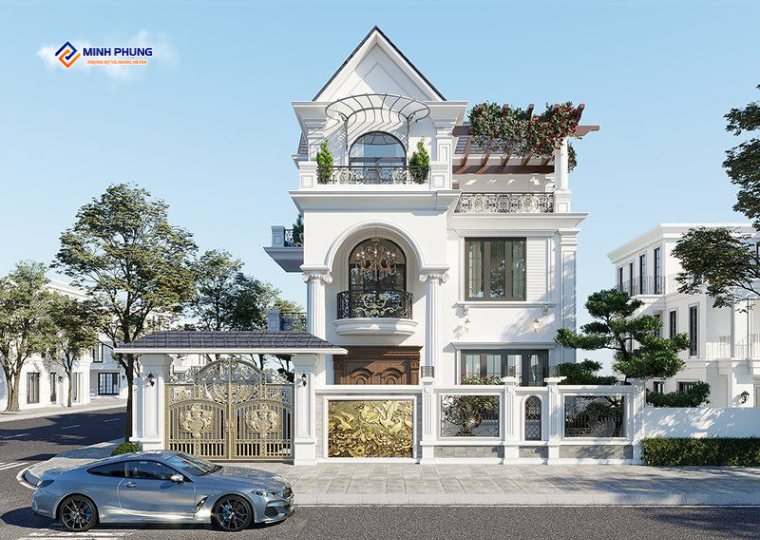 Giá: 3,5 tỷ Diện tích: 10m x 12m Công năng: 4 phòng ngủ, 5 WC