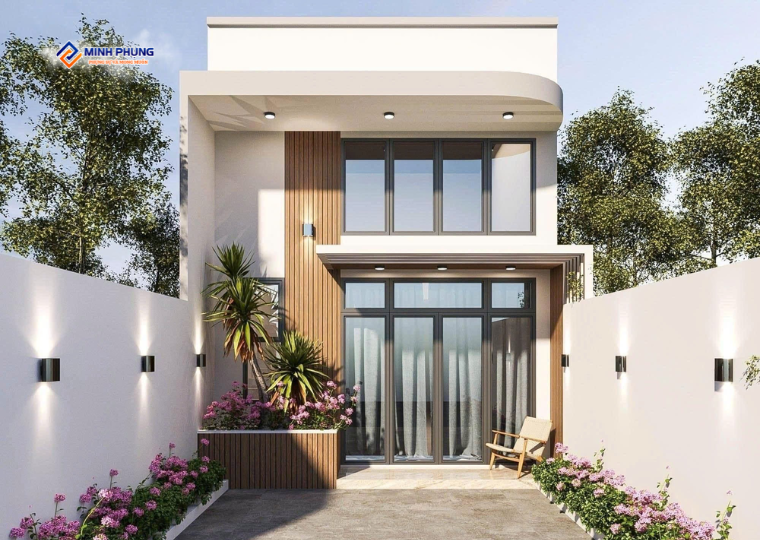 Giá: 1,2 tỷ  Diện tích: 5x12m      Công năng: 3 phòng ngủ, 3 nhà vệ sinh