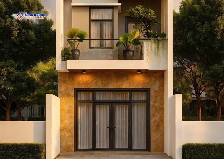 Giá: 960 triệu   Diện tích: 4x12m  Công năng: 2 phòng ngủ, 3 WC