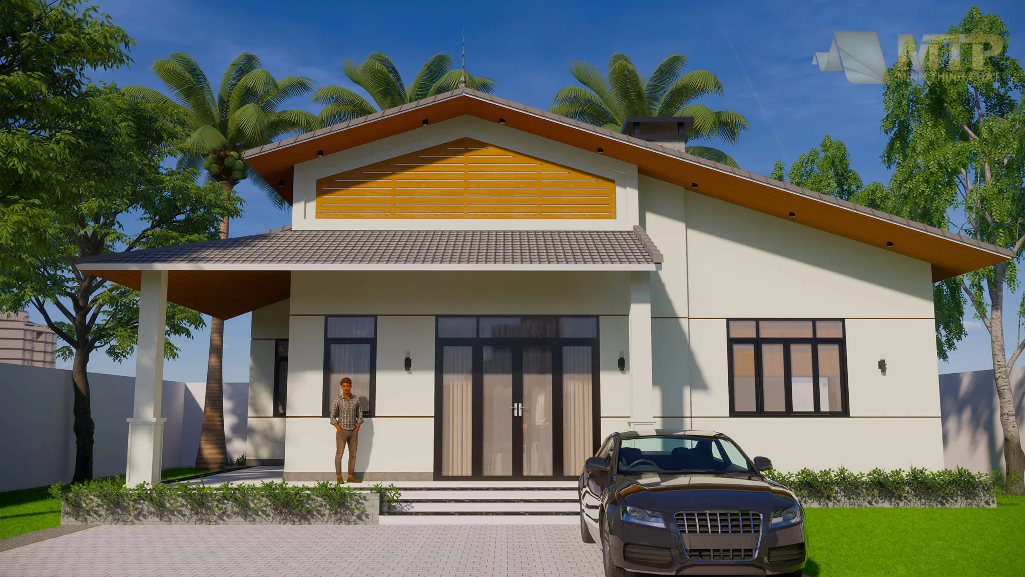 Giá: 880 triệu Diện tích: 6m x 15m Công năng: 3 phòng ngủ, 2 WC