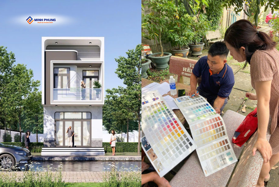 MINH PHỤNG CHÍNH THỨC KÝ HỢP ĐỒNG XÂY DỰNG NHÀ PHỐ ANH HIẾU TẠI CỦ CHI – TP.HCM