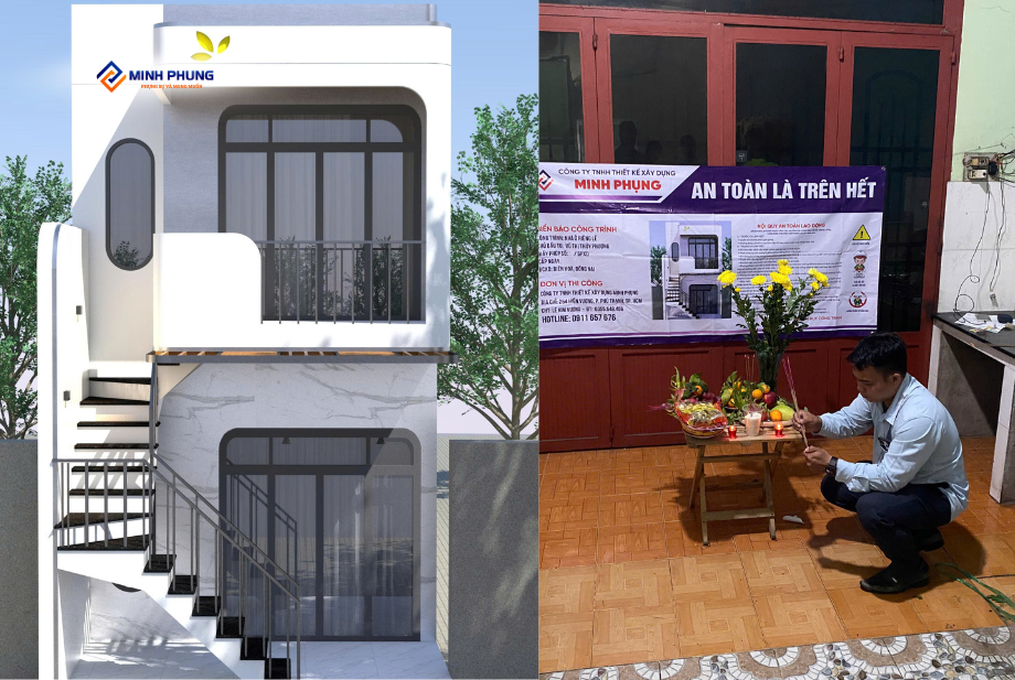 KHỞI CÔNG CÔNG TRÌNH NHÀ CÔ PHƯỢNG BIÊN HÒA