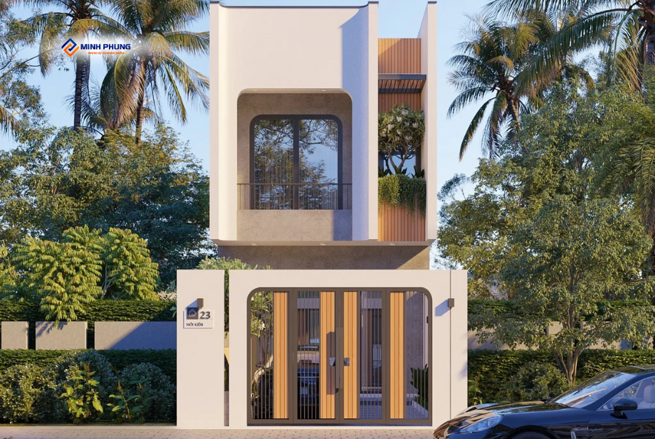 NHÀ PHỐ 1 TRỆT 1 LẦU SANG TRỌNG – GIẢI PHÁP XÂY NHÀ TRỌN GÓI TỐI ƯU CÔNG NĂNG