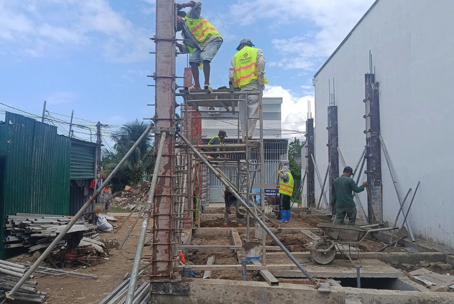 KHỞI CÔNG NHÀ ANH THIÊN, BẮC NHA TRANG: HÀNH TRÌNH KIẾN TẠO TỔ ẤM BẮT ĐẦU