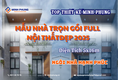 THIẾT KẾ NHÀ FULL NỘI THẤT