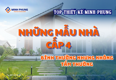 TỔNG HỢP MẪU THIẾT KẾ NHÀ CẤP 4 HIỆN ĐẠI