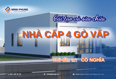 CÔNG TRÌNH NHÀ CÔ NGHĨA - GÒ VẤP