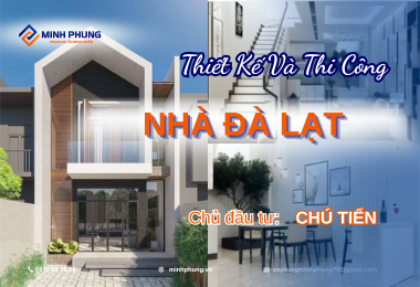 CÔNG TRÌNH NHÀ CHÚ TIẾN - THI CÔNG TRỌN GÓI