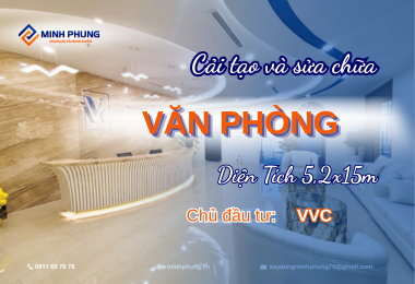 THI CÔNG CẢI TẠO SỬA CHỮA VĂN PHÒNG ĐẠI DIỆN VVC TẠI HỒ CHÍ MINH - VIETNAM VACATION CLUB 