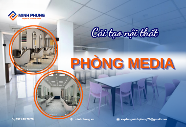 CẢI TẠO NỘI THẤT PHÒNG MARKETING - NEWS MEDIA - 72 NGUYỄN HUỆ - QUẬN 1