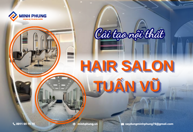 NỘI THẤT HAIR SALON TUẤN VŨ