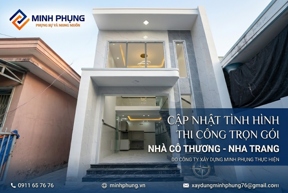 Xây Nhà 5x22m Nha Trang 2026 | Báo Giá Xây Nhà Khánh Hòa 2026 Uy Tín