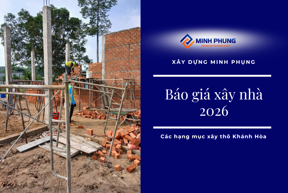 KIẾN TẠO NGÔI NHÀ VEN BIỂN: BÁO GIÁ THI CÔNG PHẦN THÔ KHÁNH HÒA 2026