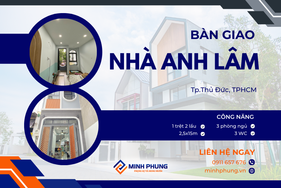 (Đã hoàn thành) Nhà Phố 1 Trệt 2 Lầu 900 Triệu Thủ Đức | Báo Giá Xây Nhà Trọn Gói 2026 Minh Phụng