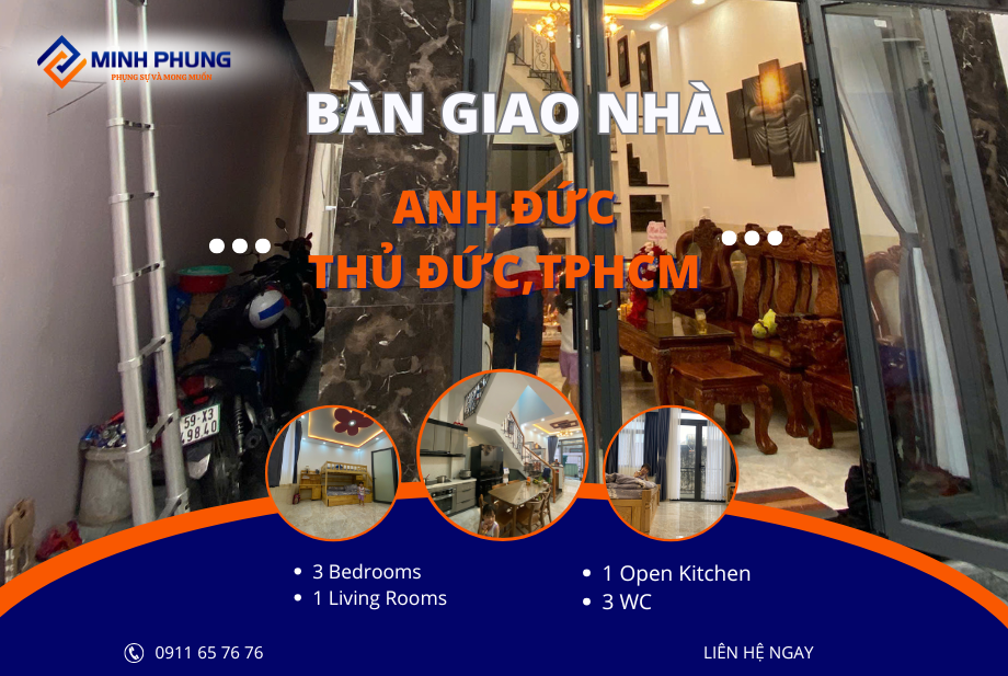 Nhà Anh Đức Thủ Đức | Xây Nhà Trọn Gói 2026 & Phần Thô Cao Cấp – Minh Phụng