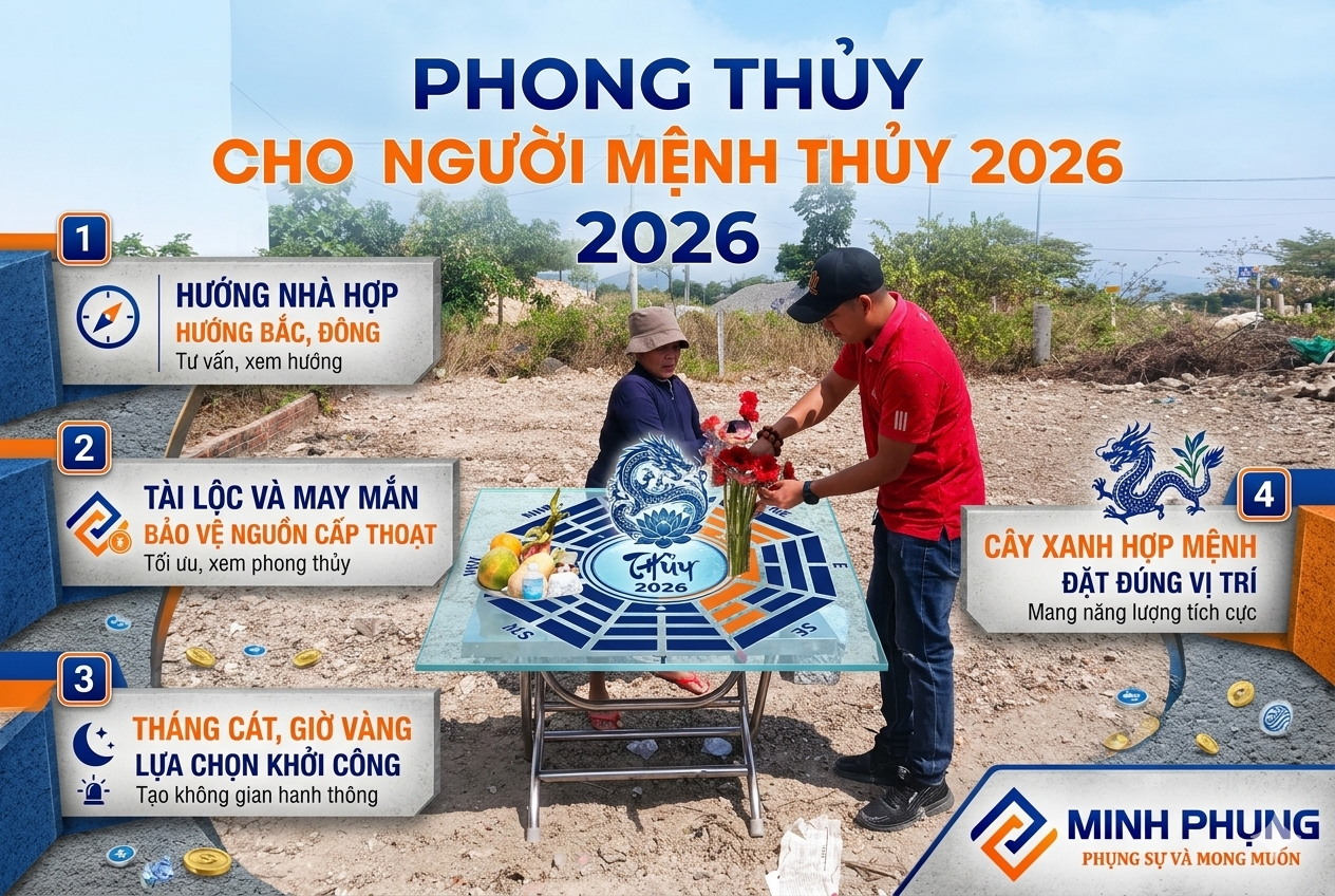 Phong thủy cho người mệnh Thủy 2026 hút tài lộc | Minh Phụng
