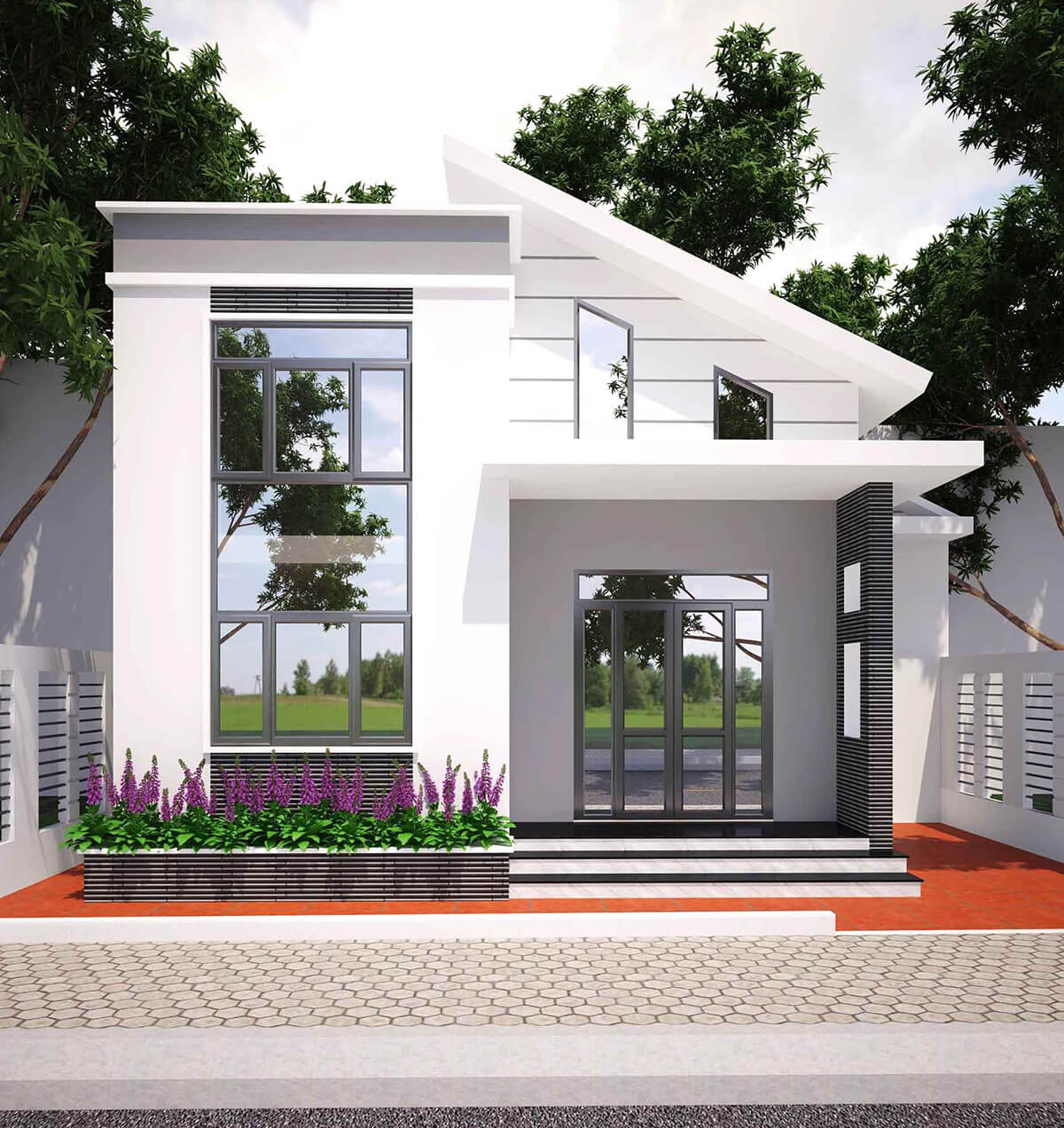 Giá: 650 triệu Diện tích: 8m x 10m Công năng: 2 phòng ngủ, 1 WC