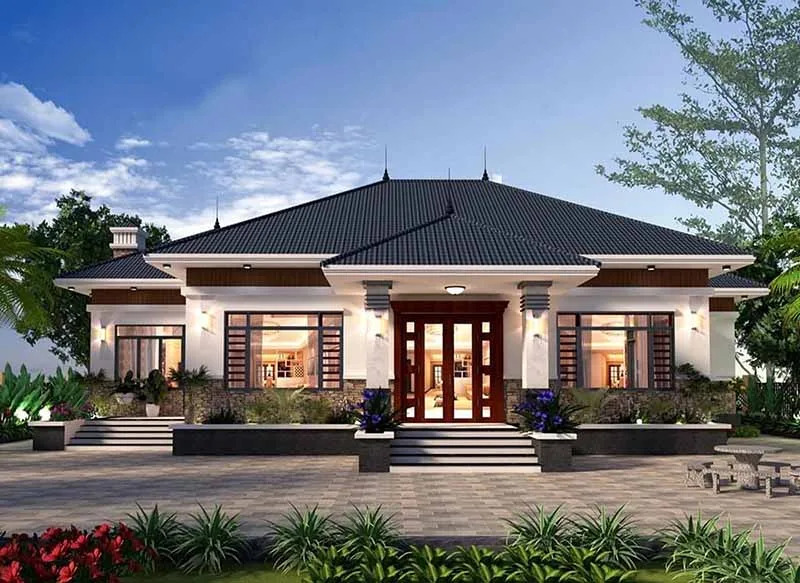 Giá: 1,05 tỷ Diện tích: 12m x 11m Công năng: 3 phòng ngủ, 2 WC