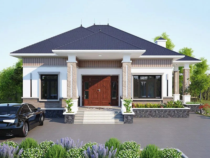 Giá: 1,1 tỷ Diện tích: 8m x 10m Công năng: 3 phòng ngủ, 2 WC